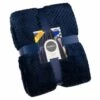 Simply Everyday Oversized Waffle Throw - Navy -Home Decor Store 394990 simply oversized waffle throw navy 4