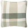 Country Check Cushion With Pipe - Sage Green 1 Country Check Cushion With Pipe - Sage Green -Home Decor Store 395330 country sage green check cushion
