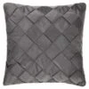 Basket Weave Charcoal Cushion -Home Decor Store 395351 basket weave cushion charcoal