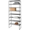 B&M Essentials 8 Tier Storage Shelf -Home Decor Store 395740 essentials 8 tier storage shelf