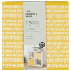 Lokken Mark Making Storage Cubes 2pk - Ochre 9 Lokken Mark Making Storage Cubes 2pk - Ochre -Home Decor Store 395847 2pk lokken ochre storage cubes mark making 2