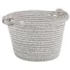 B&M Cara Rope Basket With Handle - Mono -Home Decor Store 395882 cara rope basket mono