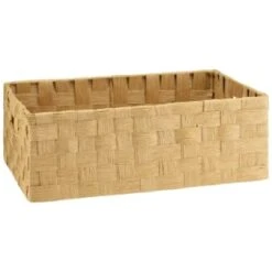 B&M Caen Set Of 3 Paper Rope Baskets - Natural -Home Decor Store 395883 caen set of 3 paper rope baskets natural 3