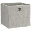 Lokken Teddy Storage Cubes 2pk - Grey -Home Decor Store 395966 2pk teddy lokken grey 3