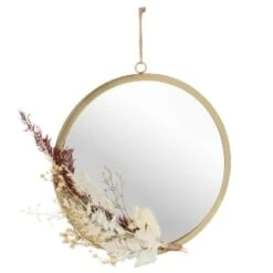 B&M Hanging Foliage Mirror