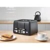 Goodmans Toaster 4 Slice - Matt Black -Home Decor Store 396477 goodmans toaster 4 slice matt black