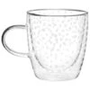 B&M Printed Double Wall Glass Mug - Spots 1 B&M Printed Double Wall Glass Mug - Spots -Home Decor Store 396479 printed double wall glass mug spots