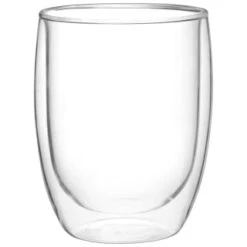 B&M Double Wall Glass Mug