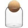 B&M Small Glass Jar With Cork Lid -Home Decor Store 396483 small glass jar with cork lid