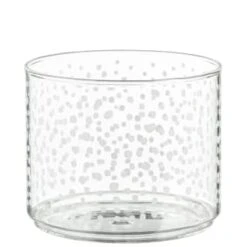 B&M Printed Glass Stackable Storage Jars 3pc - White 10 B&M Printed Glass Stackable Storage Jars 3pc - White -Home Decor Store 396484 3pk printed glass stackable storage jars white 5