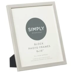 Simply Everyday 8 X 10" Block Frames 3pk - Grey -Home Decor Store 396677 3pk simply everyday 8x10 photo frame grey 3