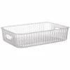 Ribbed Clear Storage Tray -Home Decor Store 396949 ribbed clear storage tray