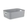 Anti Slip Medium Storage Box - Grey -Home Decor Store 396953 anti slip medium storage box grey
