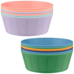 Simply Kids Colour Bowls 6pk - Pastel -Home Decor Store 398568 398571 6pk simply kids colour bowls group