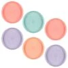 Simply Kids Colour Plates 6pk - Pastel -Home Decor Store 398569 6pk simply kids colour plates girls 2